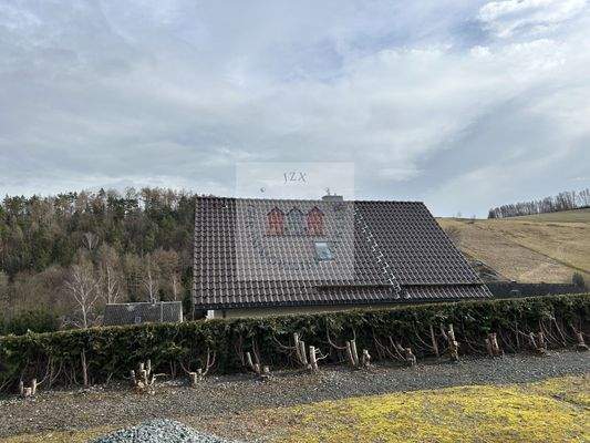 Ansicht Grundstück zum Haus