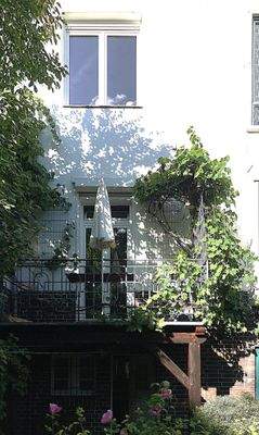 Frühstücksbalkon vor der Küche