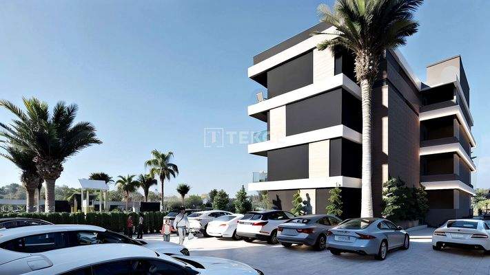 Apartments with Sauna and Pool Near Transportation in Altıntaş