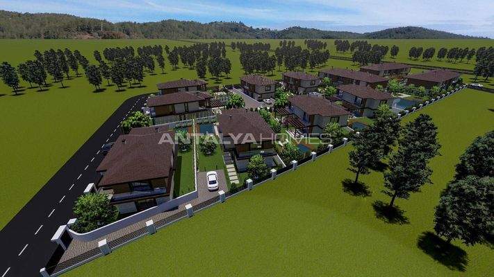 Modern Flats in a Secure Complex in Muğla Ula Esentepe