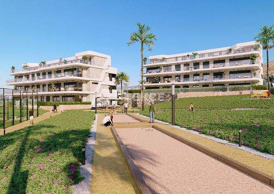Elegant Sea View Apartments in Finestrat Alicante