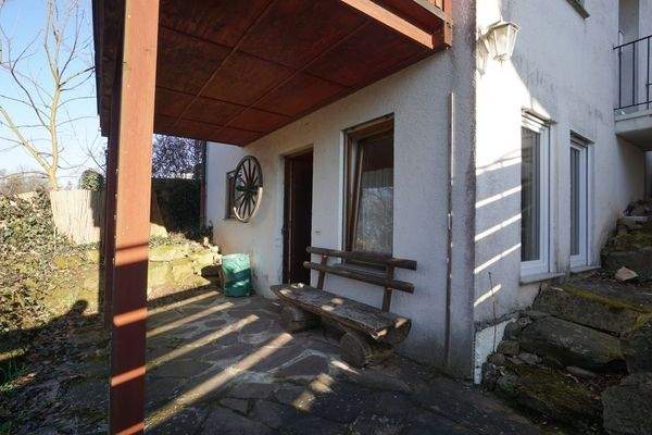 Terrasse im Untergeschoss
