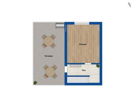 Grundriss Wohnung 3 OG