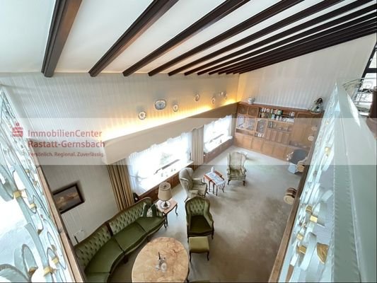 Blick von der Galerie