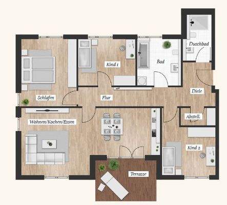 Beispiel DG-Grundriss