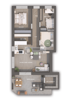 Färberbrühl, Mietingen_Visualisierung_MFH_HAUS 2_WHG 01_2026-02-20