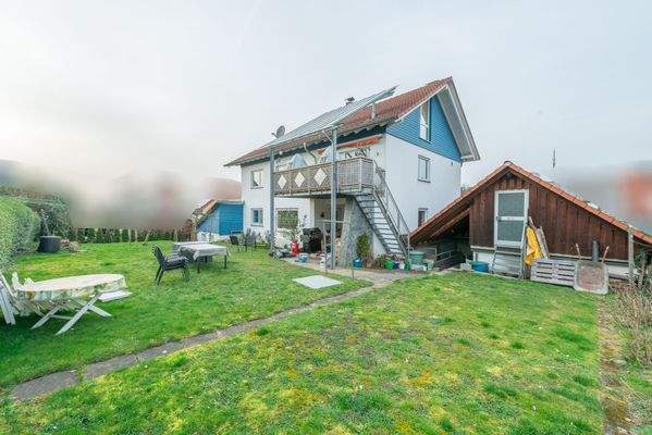 Ansicht Hinten Garten