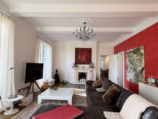 Blick ins Wohnzimmer