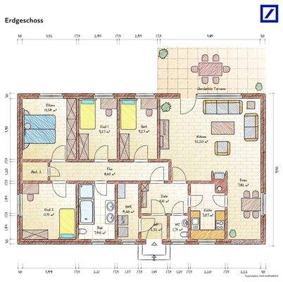 Grundriss Erdgeschoss