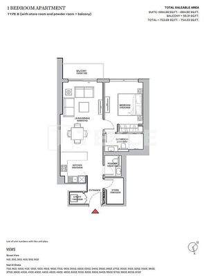 Luxury Apartments in Sobha Hartland II Project in Dubai Meydan