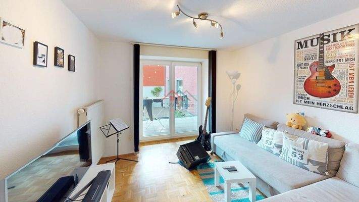 Wohnbereich 2-Zimmer Whg OG