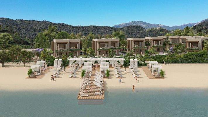 Luxury Apartments with Beach Access in Bodrum Bitez