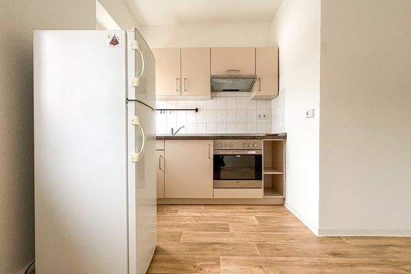 Kochnische mit Einbauküche