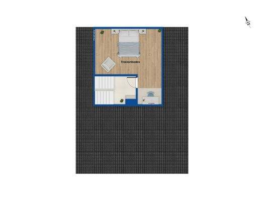 Dachgeschoss - rechtes Haus