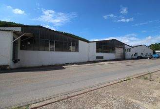 Lagerhallen mit Rampe