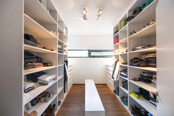 Ankleide im Erdgeschoss