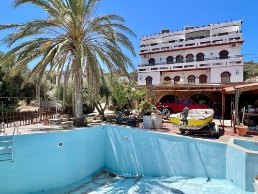 Kreta, Agios Nikolaos: Hotel in unmittelbarer Meer