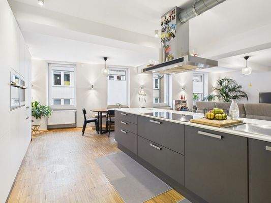 offene Wohnküche
