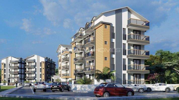 Stylish Flats in a Complex with Pool in Mugla Fethiye