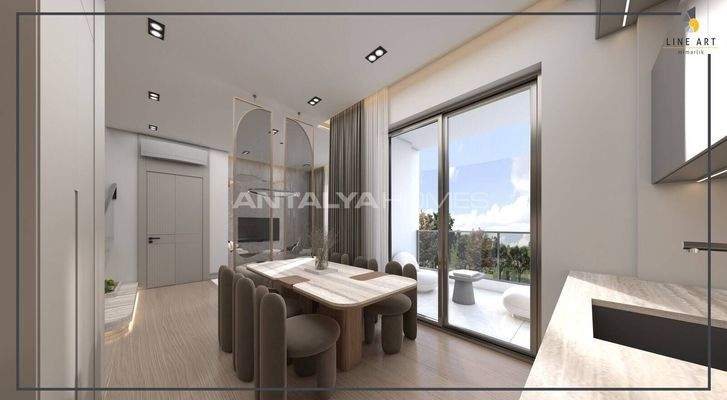 Elegant Flats with Rich On-Site Amenities in Belek Antalya