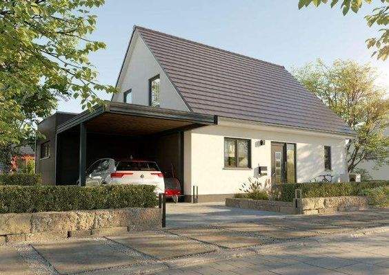 Eingangsbereich-Fassadenplatten-modern