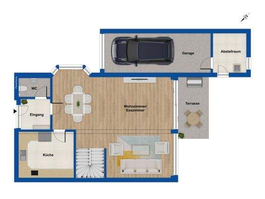 Grundriss Erdgeschoss