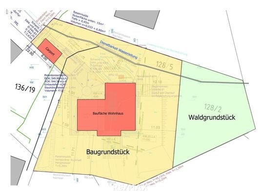Lageplan Bebauung