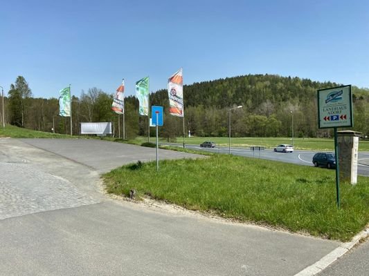 Parkplatz für Tagesgäste