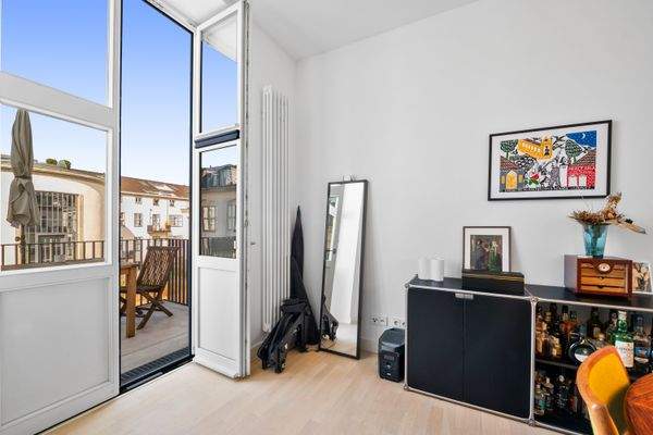 Zugang zum Balkon