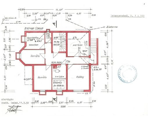 Grundriss UG- ELW