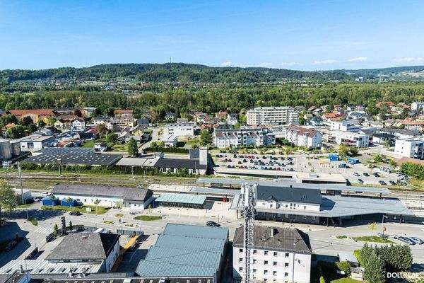 zentrale Lage, unweit des Bahnhofs