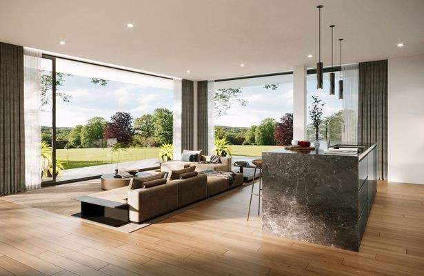 Wohnbereich  - Visualisierung