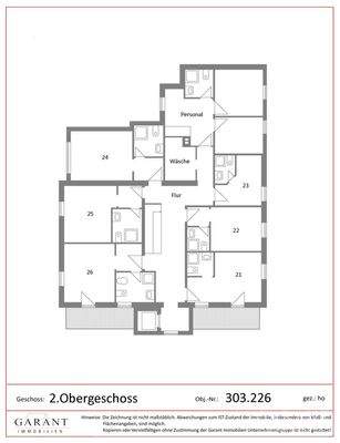 Grundriss 2. Obergeschoss