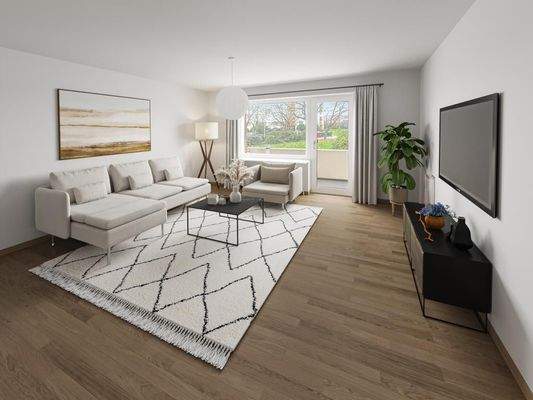 Wohnzimmer digitalisiert