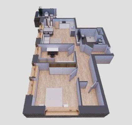 Grundriss Whg. 02, 1. OG