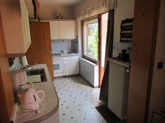 Eßzimmer, Küche, Terrassenausgang