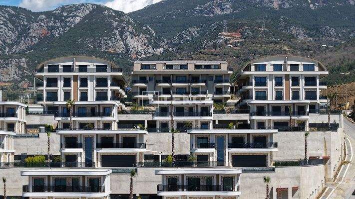 Apartments with Panoramic City Views in Kargıcak Alanya