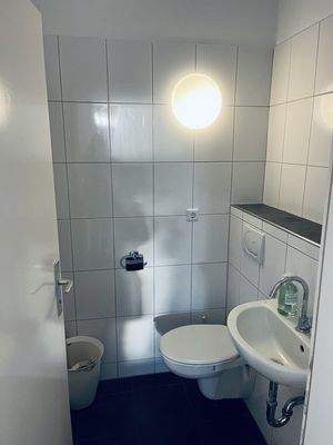 Teilansicht Toilette