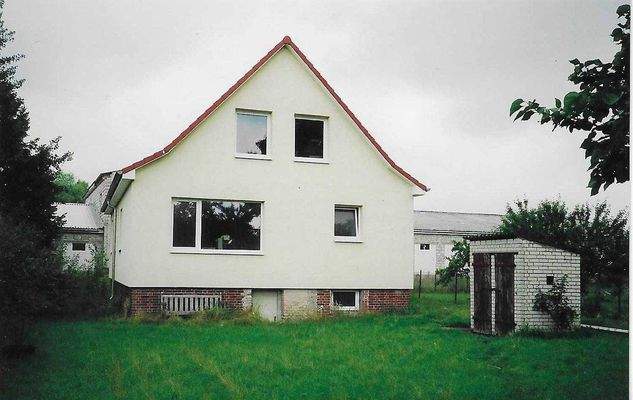 Haus - Ostseite früher