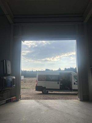 Sektionaltor für Anlieferung