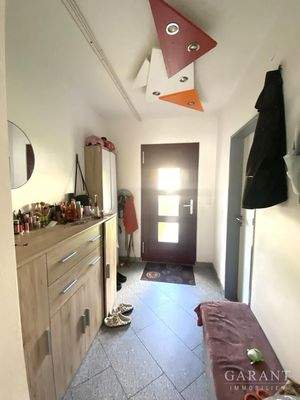 Blick in den Hauseingangsbereich