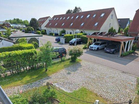 Ausblick vom Balkon