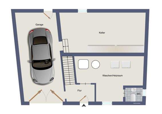 Haus 1 - Erdgeschoss