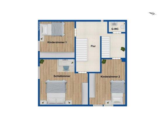 Grundriss Dachgeschoss