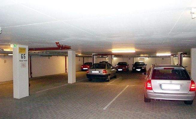 Stellplatz in der Tiefgarage