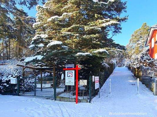 Grundstück in Sackgasse anliegend