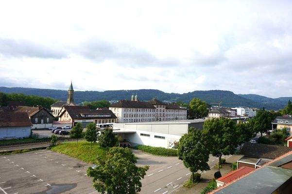 Blick aus der Dachterrasse