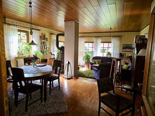 Wohnzimmer EG Wohnhaus