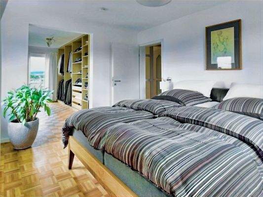 Schlafzimmer mit Ankleide OG