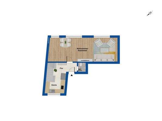 Grundriss Obergeschoss